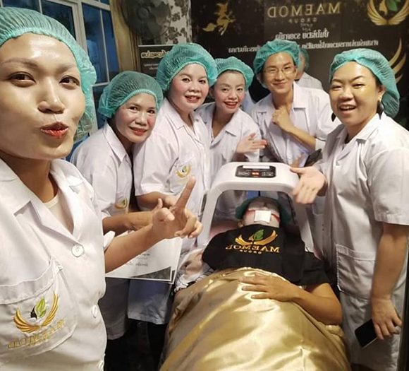 การฝังสีรองพื้นกึ่งถาวร 1