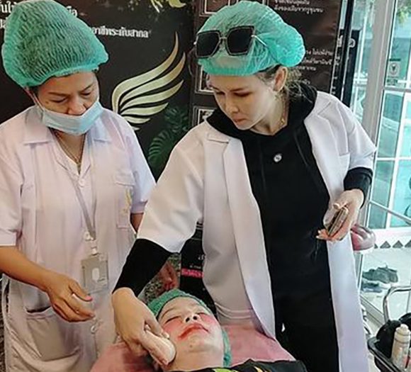 การฝังสีรองพื้นกึ่งถาวร 4