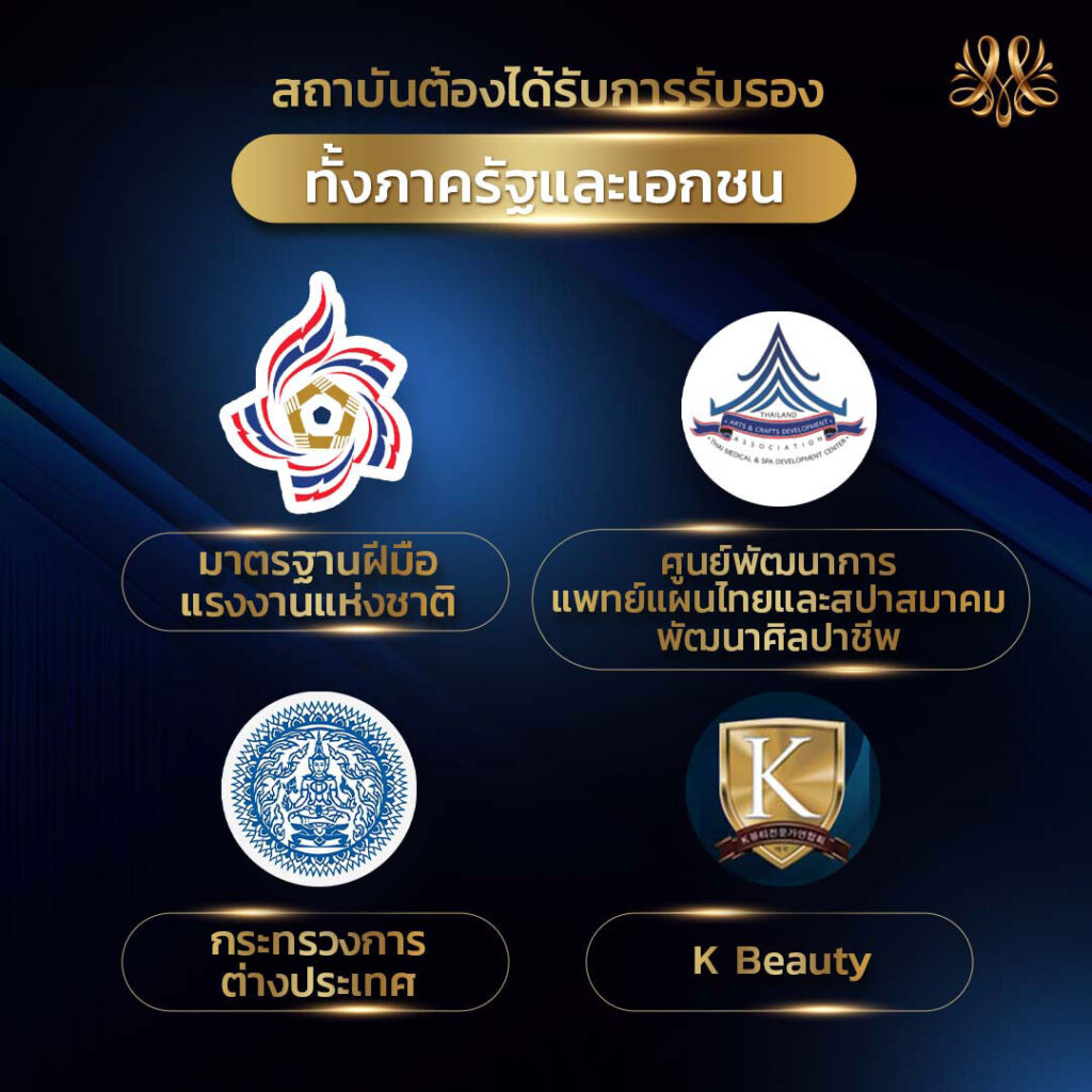 3. สถาบันต้องได้รับการรับรองทั้งภาครัฐและเอกชน - Montra Academy สถาบันสร้างอาชีพด้านความงามและสุขภาพครบวงจร 3. สถาบันต้องได้รับการรับรองทั้งภาครัฐและเอกชน - Montra Academy สถาบันสร้างอาชีพด้านความงามและสุขภาพครบวงจร